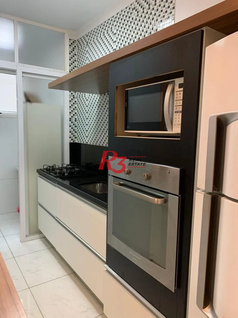 Loft com 1 dormitório, 69 m² - venda ou aluguel - Gonzaga - Santos/SP