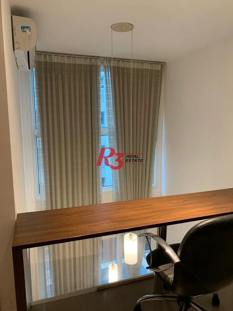 Loft com 1 dormitório, 69 m² - venda ou aluguel - Gonzaga - Santos/SP