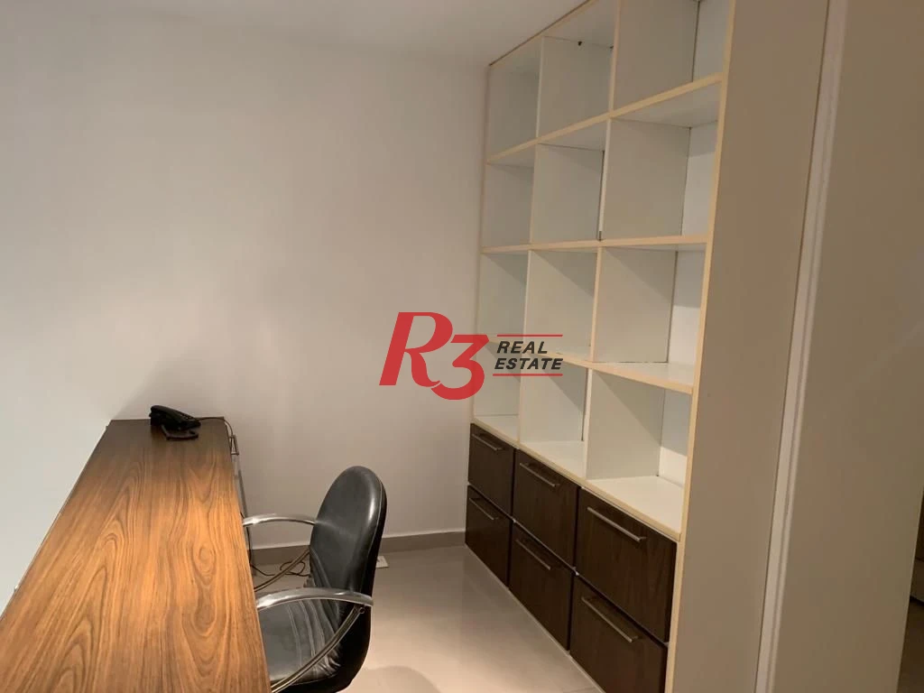 Loft com 1 dormitório, 69 m² - venda ou aluguel - Gonzaga - Santos/SP