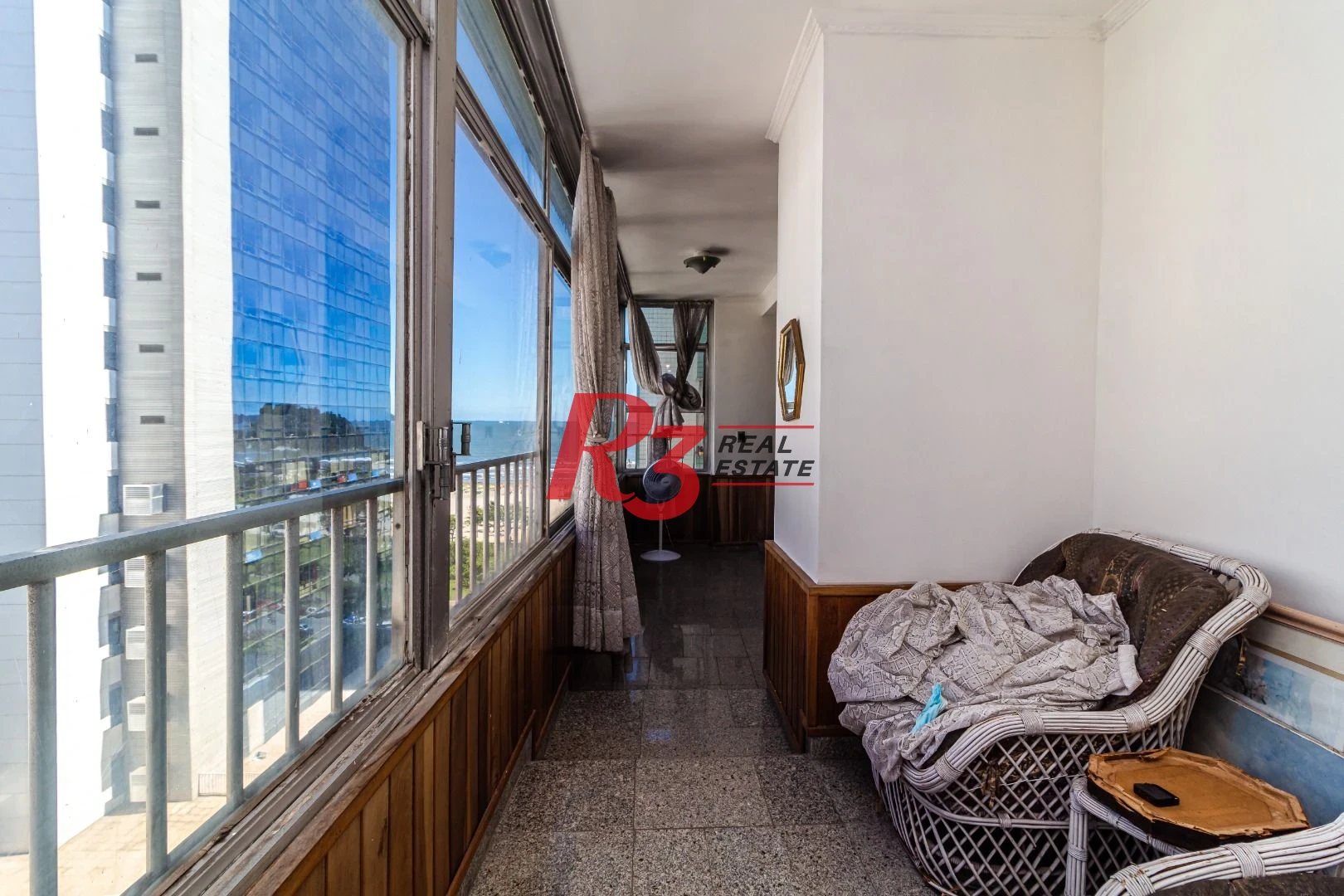 Apartamento com 3 dormitórios à venda, 207 m² - José Menino - Santos/SP