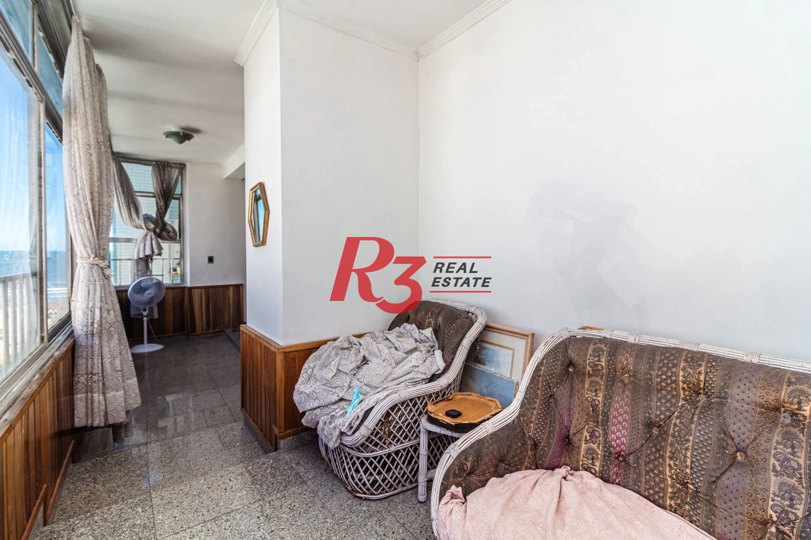 Apartamento com 3 dormitórios à venda, 207 m² - José Menino - Santos/SP