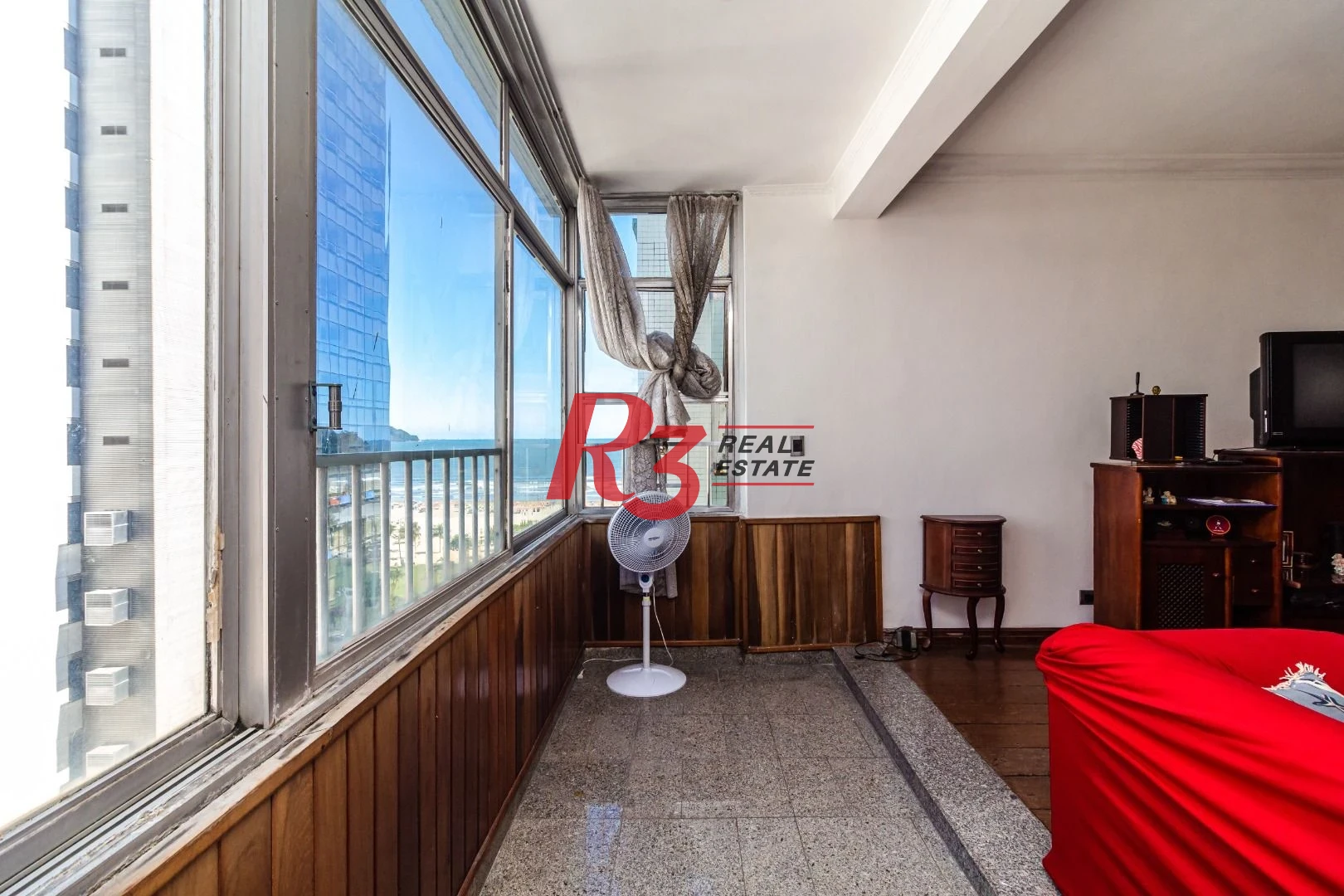 Apartamento com 3 dormitórios à venda, 207 m² - José Menino - Santos/SP