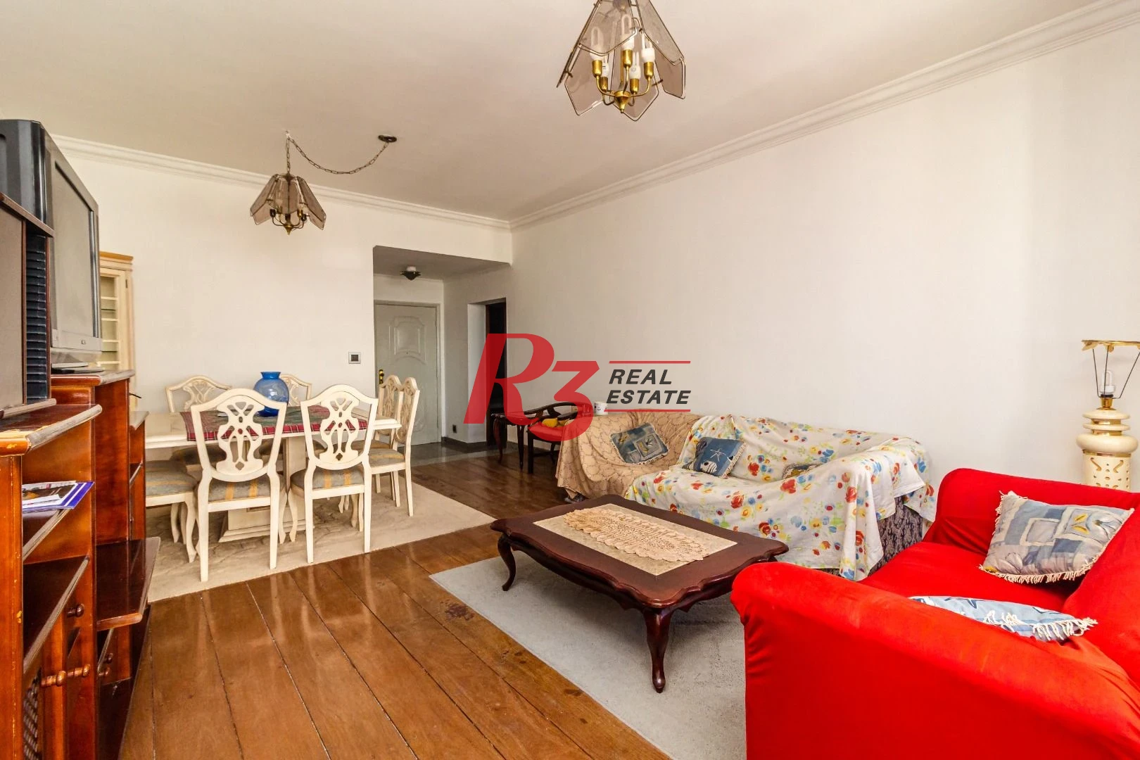 Apartamento com 3 dormitórios à venda, 207 m² - José Menino - Santos/SP