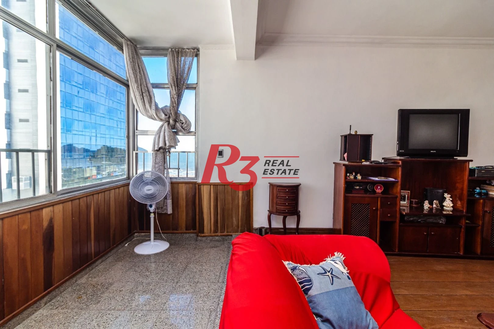 Apartamento com 3 dormitórios à venda, 207 m² - José Menino - Santos/SP