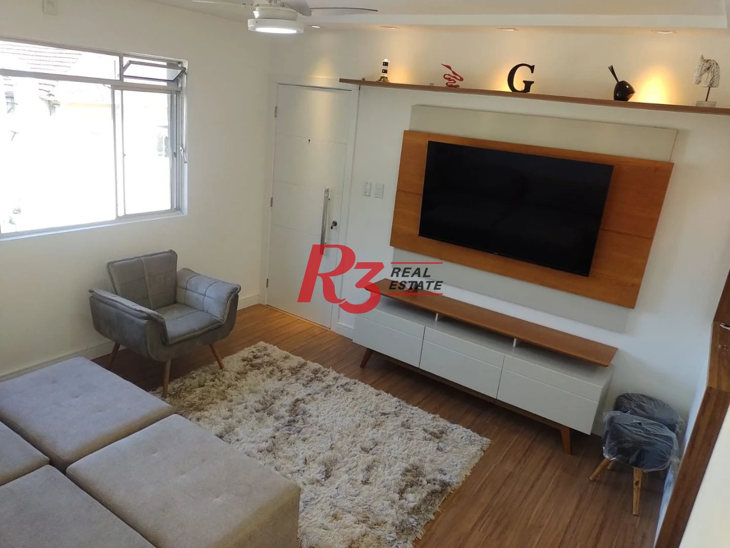 Apartamento à venda, 75 m² por R$ 390.000,00 - Estuário - Santos/SP