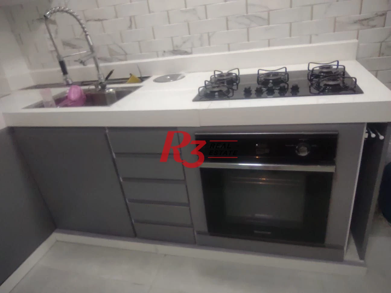 Apartamento à venda, 75 m² por R$ 390.000,00 - Estuário - Santos/SP