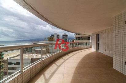 Apartamento com 3 dormitórios à venda, 162 m² - Canto do Forte - Praia Grande/SP