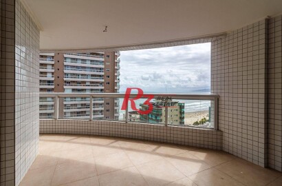 Apartamento com 3 dormitórios à venda, 144 m² - Canto do Forte - Praia Grande/SP