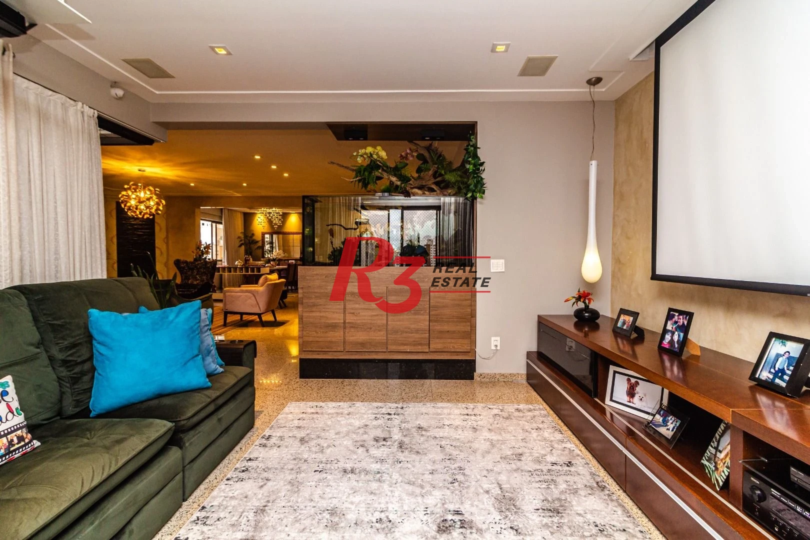 Apartamento com 4 suítes, localização privilegiada, à venda, 377 m² - Gonzaga - Santos/SP