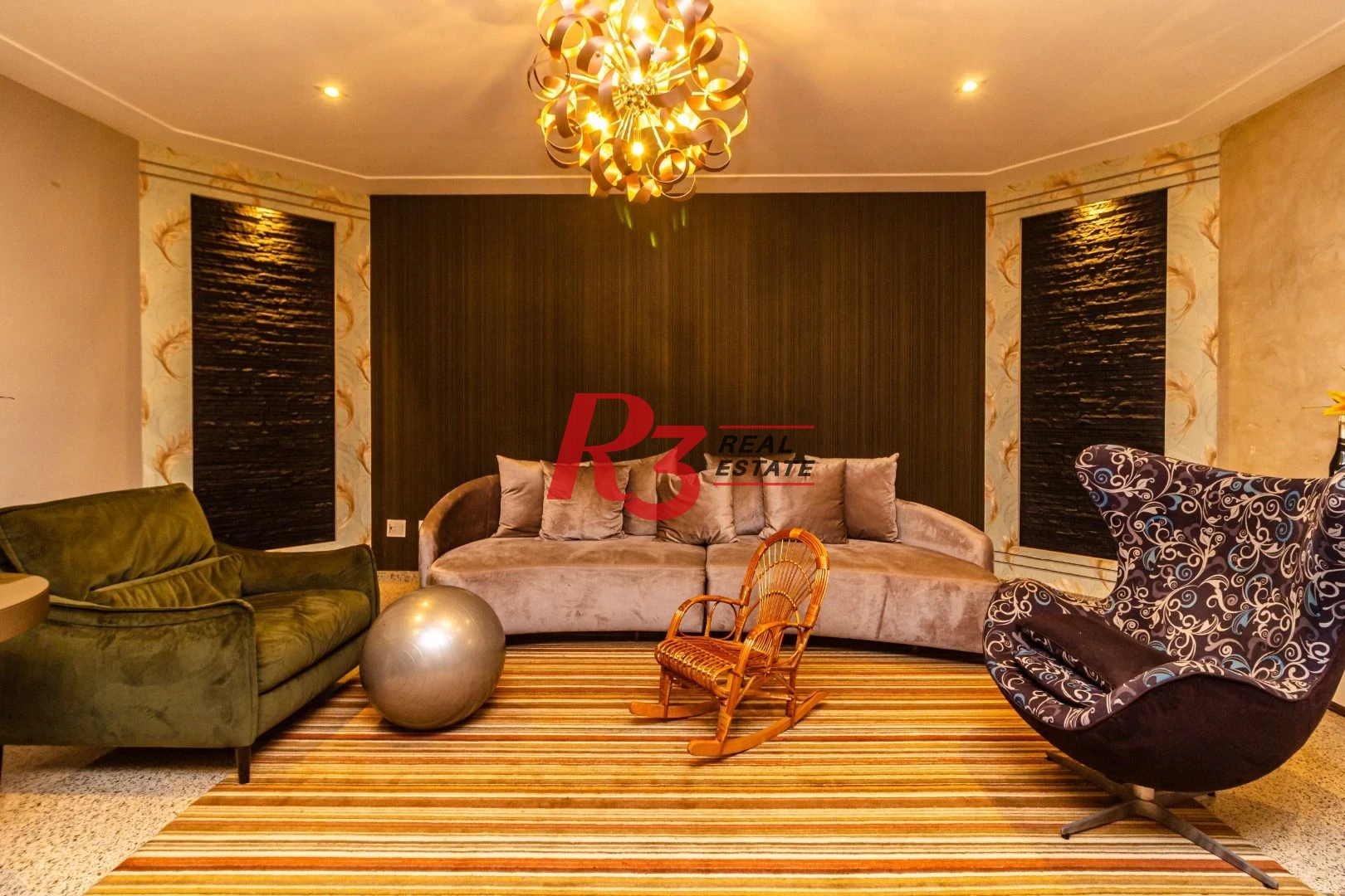 Apartamento com 4 suítes, localização privilegiada, à venda, 377 m² - Gonzaga - Santos/SP