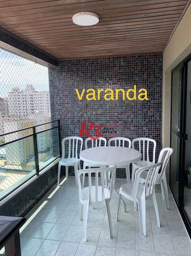 Apartamento com 3 dormitórios à venda, 107 m² - Vila Luis Antônio - Guarujá/SP