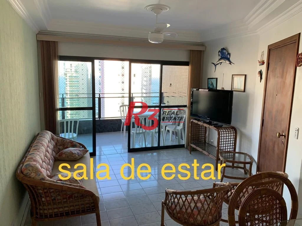 Apartamento com 3 dormitórios à venda, 107 m² - Vila Luis Antônio - Guarujá/SP