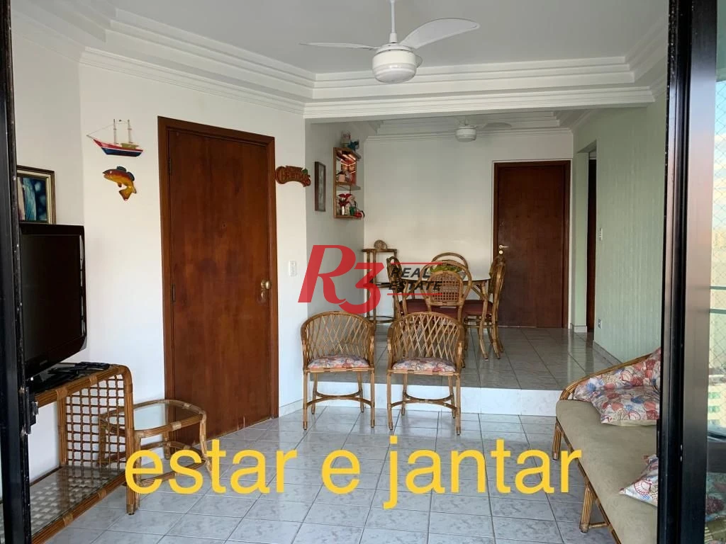 Apartamento com 3 dormitórios à venda, 107 m² - Vila Luis Antônio - Guarujá/SP