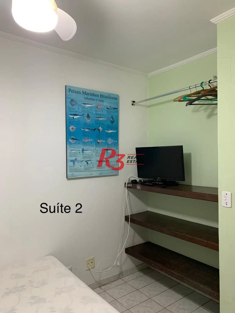 Apartamento com 3 dormitórios à venda, 107 m² - Vila Luis Antônio - Guarujá/SP