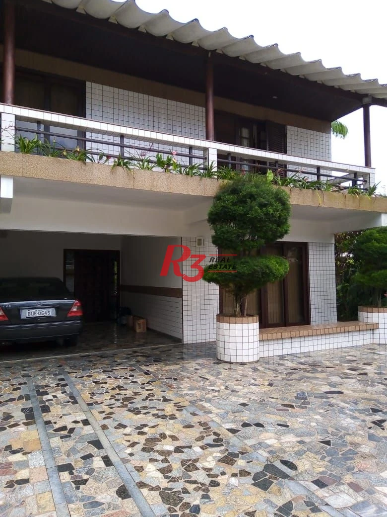 Casa com 4 dormitórios à venda, 376 m² por R$ 2.200.000,00 - Morro de Nova Cintra - Santos/SP