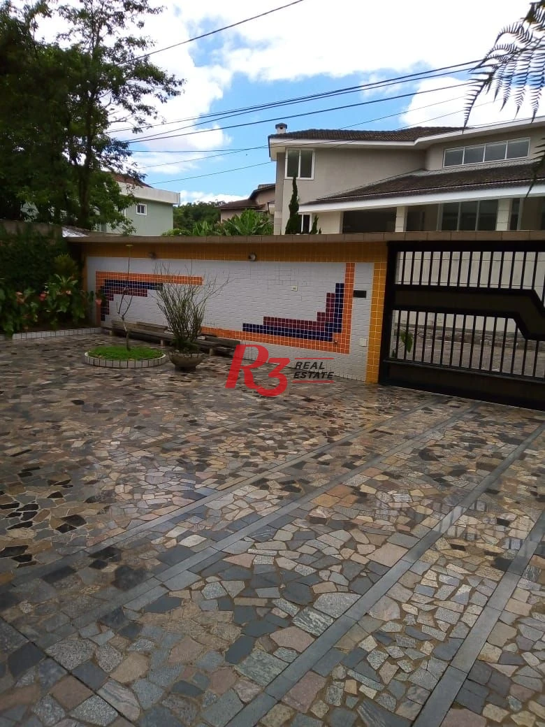 Casa com 4 dormitórios à venda, 376 m² por R$ 2.200.000,00 - Morro de Nova Cintra - Santos/SP