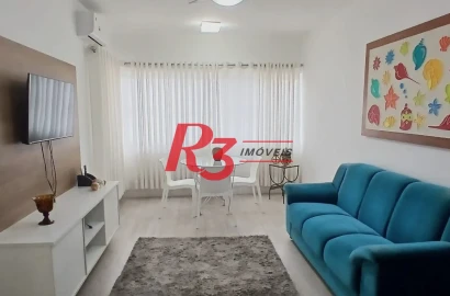 Flat à venda, 68 m² por R$ 550.000,00 - Gonzaga - Santos/SP