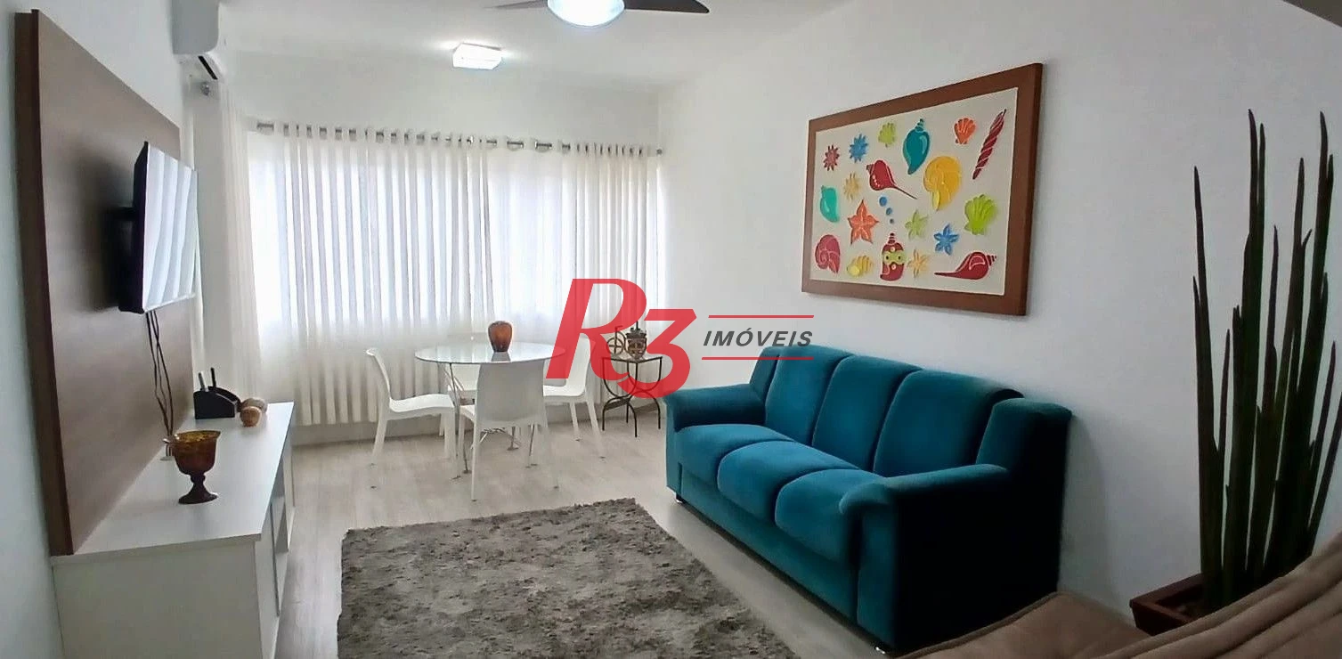 Flat à venda, 68 m² por R$ 550.000,00 - Gonzaga - Santos/SP