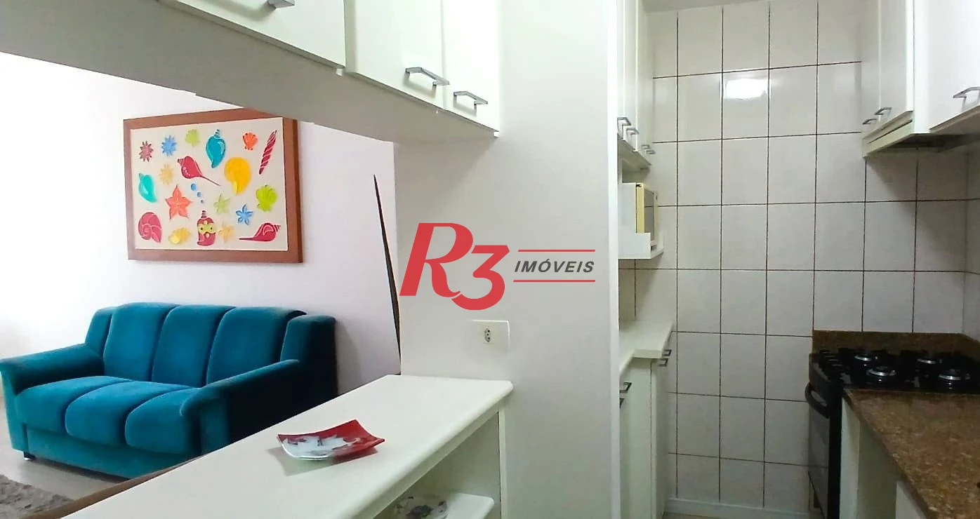 Flat à venda, 68 m² por R$ 550.000,00 - Gonzaga - Santos/SP