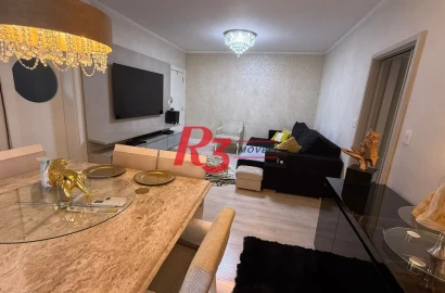 Apartamento com 2 dormitórios à venda, 98 m² por R$ 850.000,00 - Ponta da Praia - Santos/SP