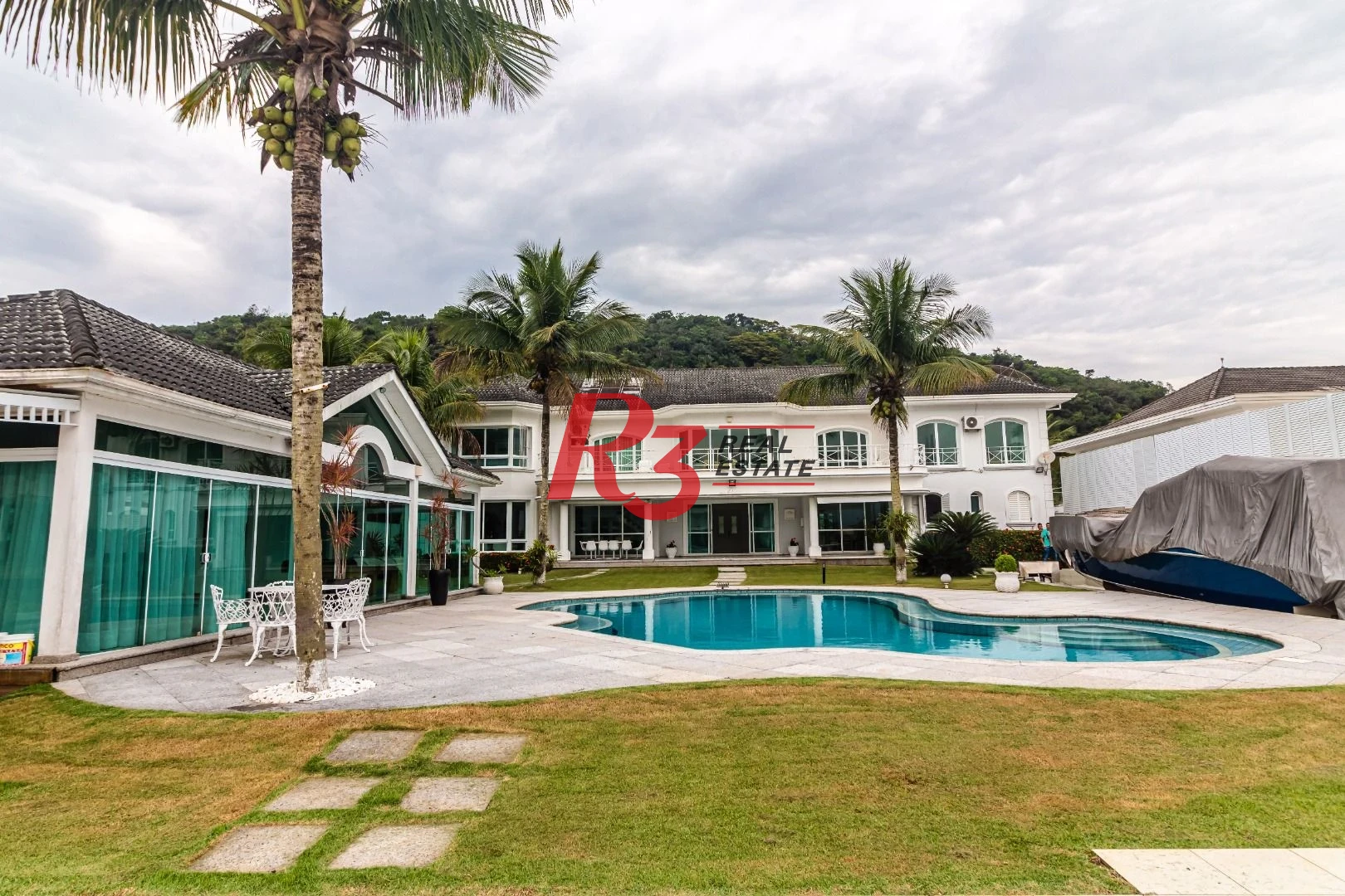 Casa com 5 dormitórios à venda, 900 m² por R$ 13.400.000,00 - Santo Amaro - Guarujá/SP