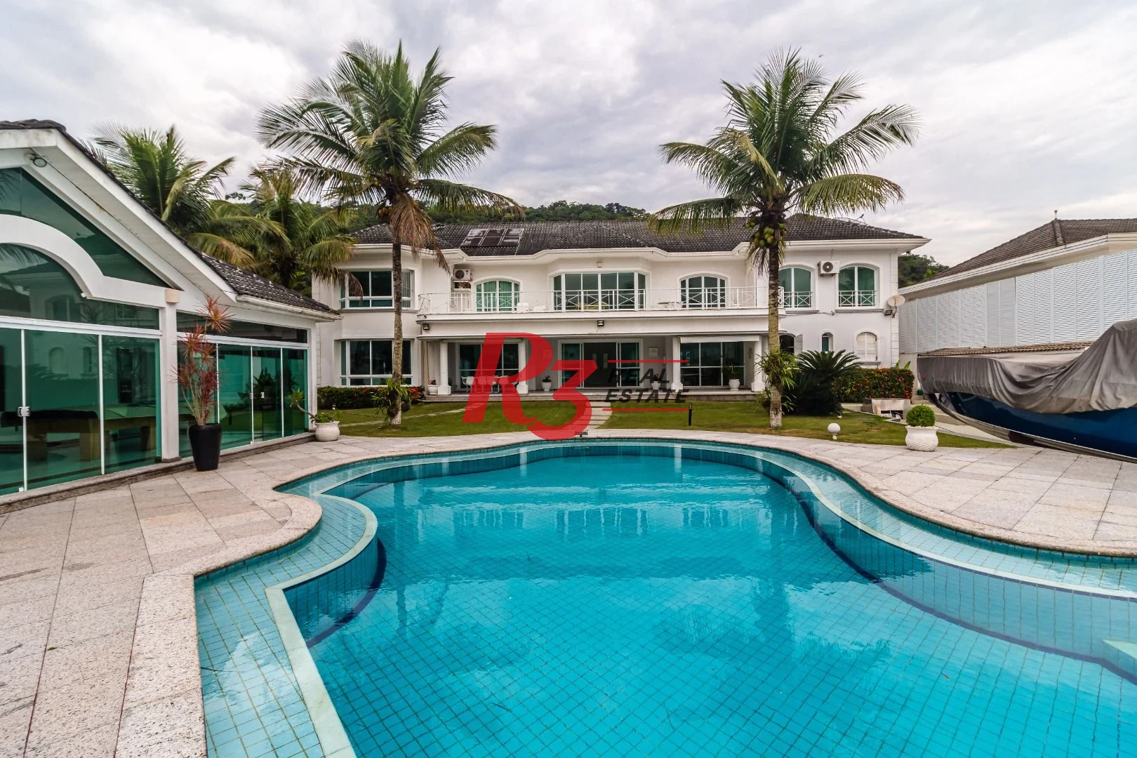 Casa com 5 dormitórios à venda, 900 m² por R$ 13.400.000,00 - Santo Amaro - Guarujá/SP