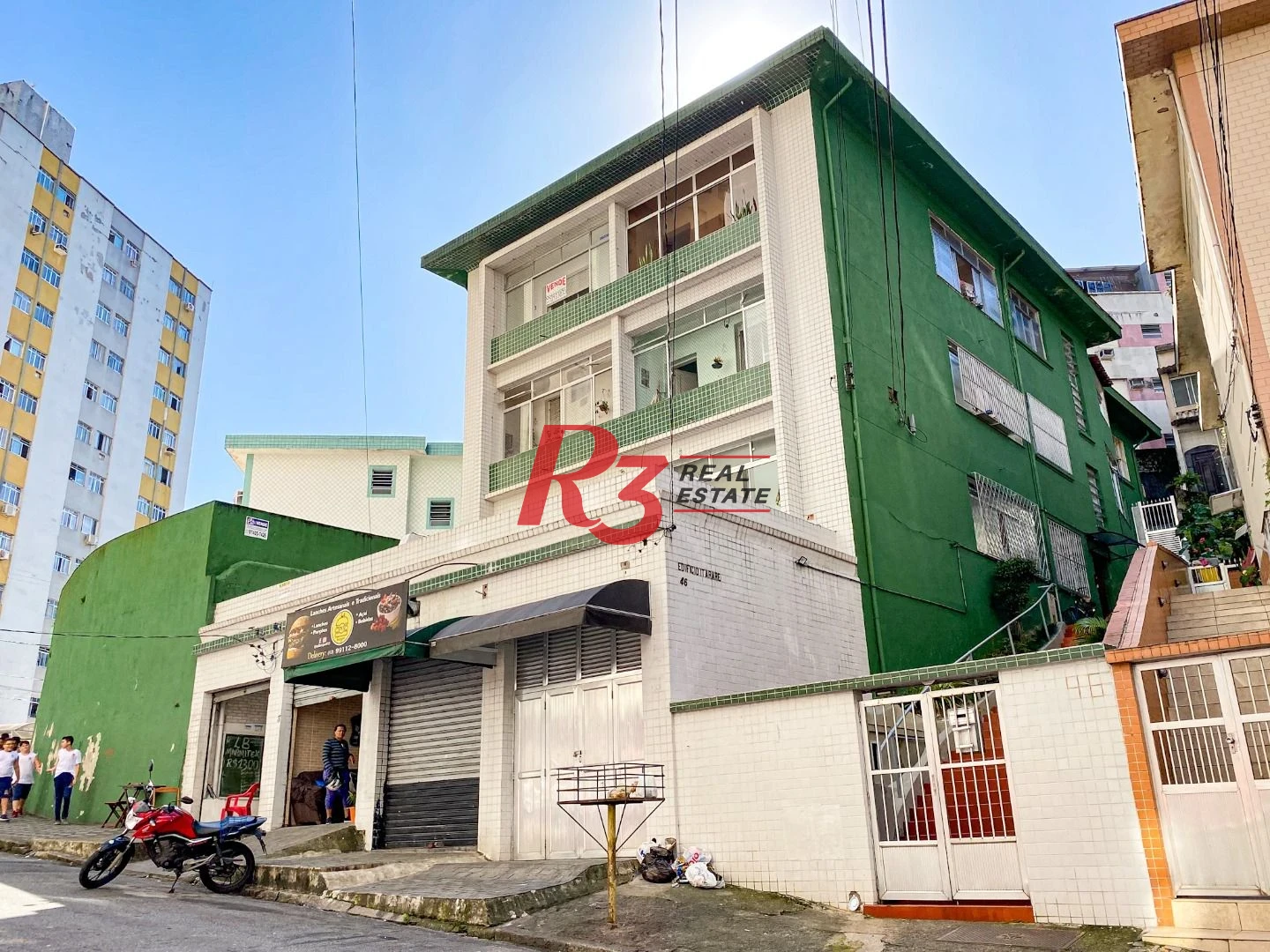 Apartamento com 1 dormitório à venda, 76 m² por R$ 272.000,00 - José Menino - Santos/SP