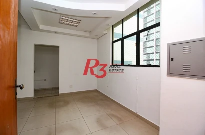 Sala comercial para locação, 90 m², Centro - Santos SP
