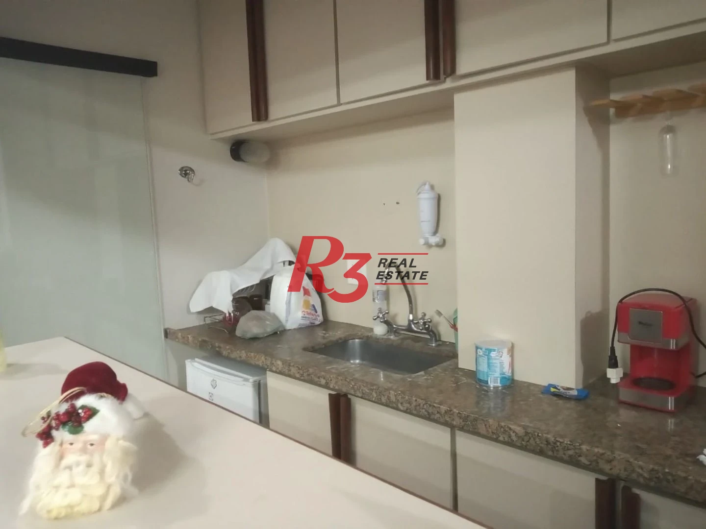 Sala, 122 m² - venda por R$ 650.000,00 ou aluguel por R$ 6.500,00/mês - Encruzilhada - Santos/SP