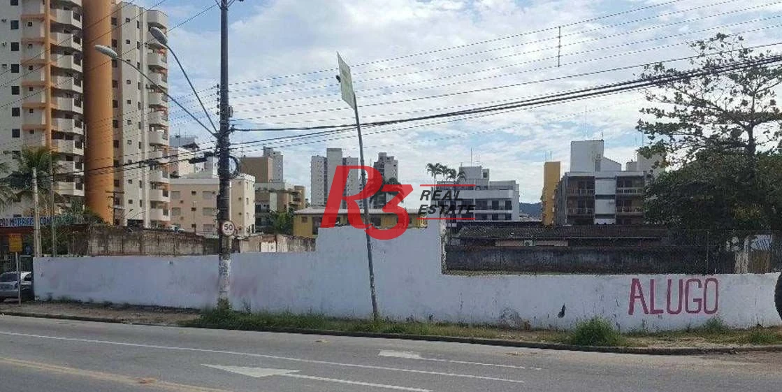 Terreno para alugar, 2244 m² por R$ 13.507,59/mês - Balneário Praia do Pernambuco - Guarujá/SP