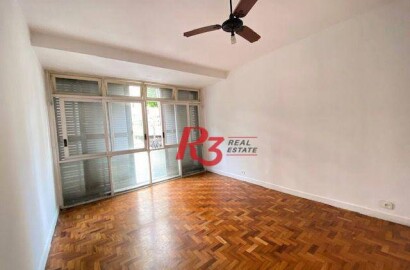 Apartamento com 2 dormitórios à venda, 86 m² por R$ 530.000,00 - Aparecida - Santos/SP