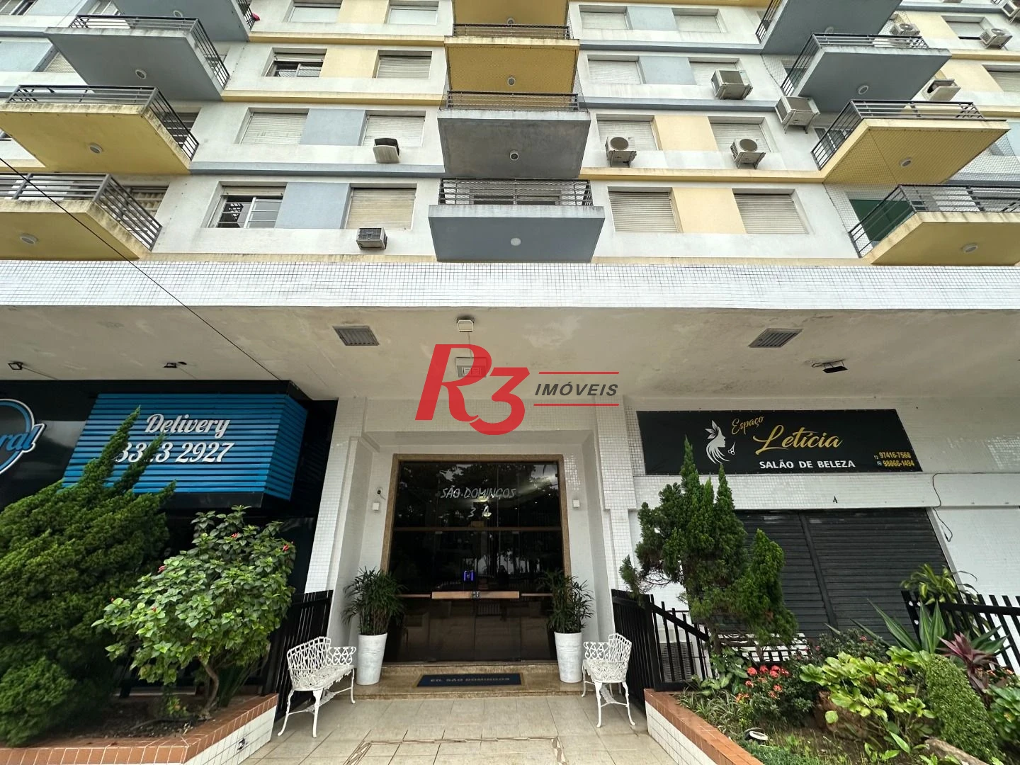 Apartamento com 2 dormitórios para alugar, 90 m² por R$ 4.500,00/mês - Boqueirão - Santos/SP