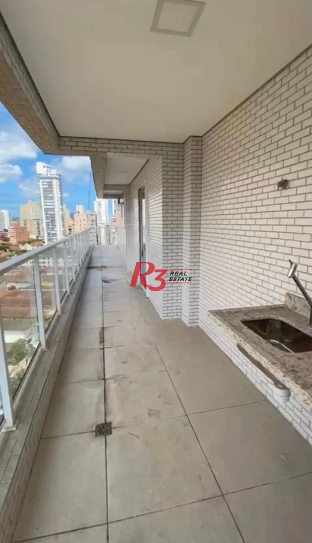 Apartamento Garden à venda, 70 m² por R$ 650.000,00 - Boqueirão - Santos/SP