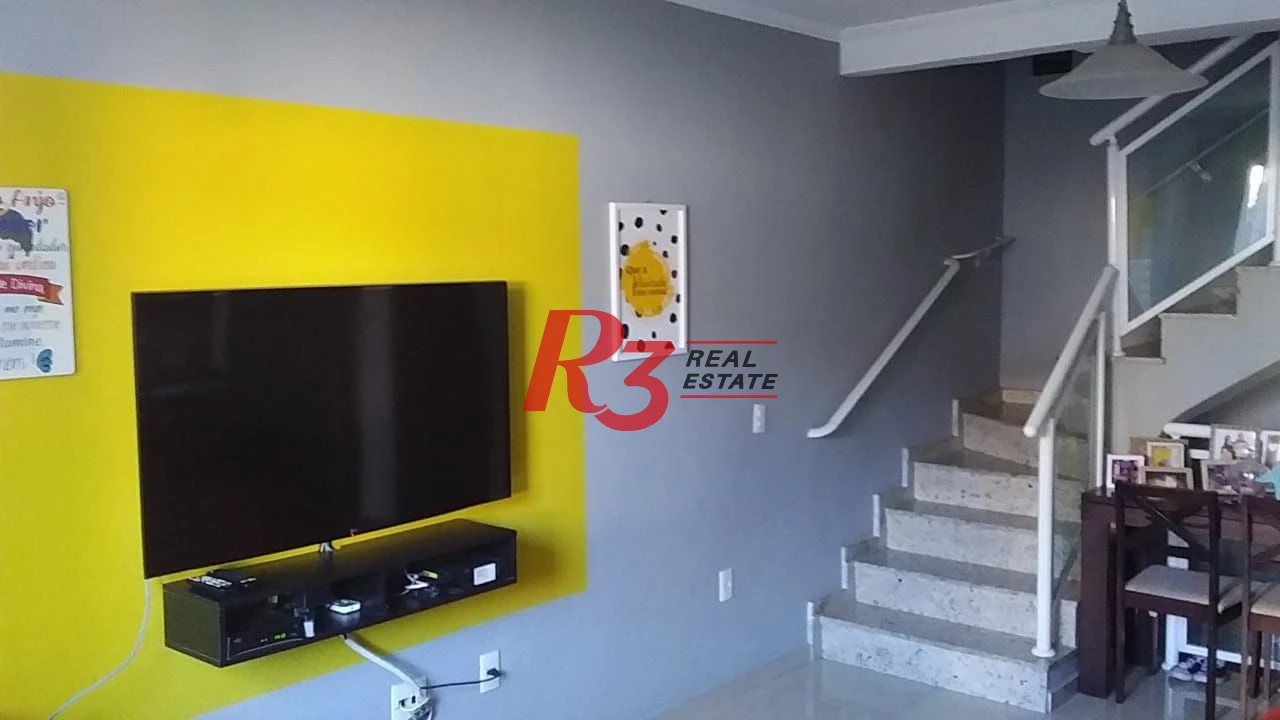 Village com 2 dormitórios à venda, 100 m² - Marapé - Santos/SP