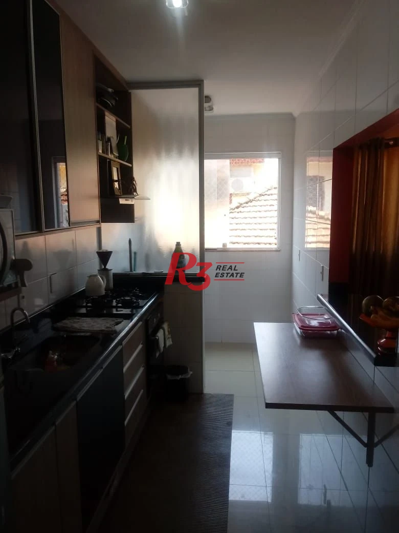 Village com 2 dormitórios à venda, 100 m² - Marapé - Santos/SP