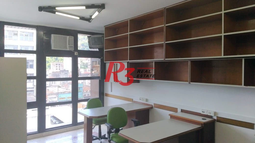 Sala para alugar, 45 m² por R$ 2.500,00/mês - Centro - Santos/SP
