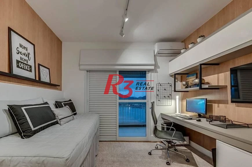 Cobertura com 4 dormitórios à venda, 600 m² por R$ 10.700.000,00 - Ponta da Praia - Santos/SP