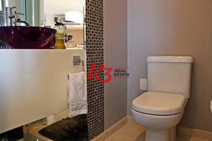 Cobertura com 4 dormitórios à venda, 600 m² por R$ 10.700.000,00 - Ponta da Praia - Santos/SP