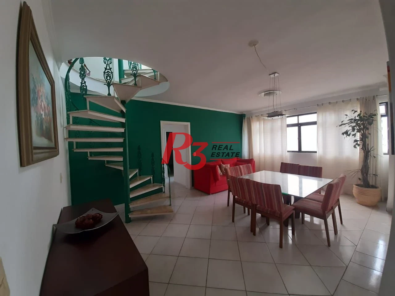 Cobertura com 3 dormitórios à venda, 300 m² por R$ 1.500.000,00 - Pompéia - Santos/SP