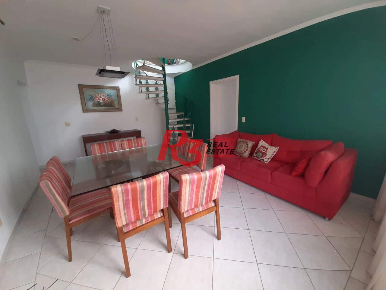 Cobertura com 3 dormitórios à venda, 300 m² por R$ 1.500.000,00 - Pompéia - Santos/SP