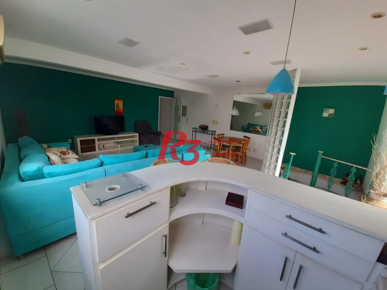 Cobertura com 3 dormitórios à venda, 300 m² por R$ 1.500.000,00 - Pompéia - Santos/SP