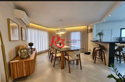 Apartamento com 4 dormitórios à venda, 252 m² - Boqueirão - Santos/SP