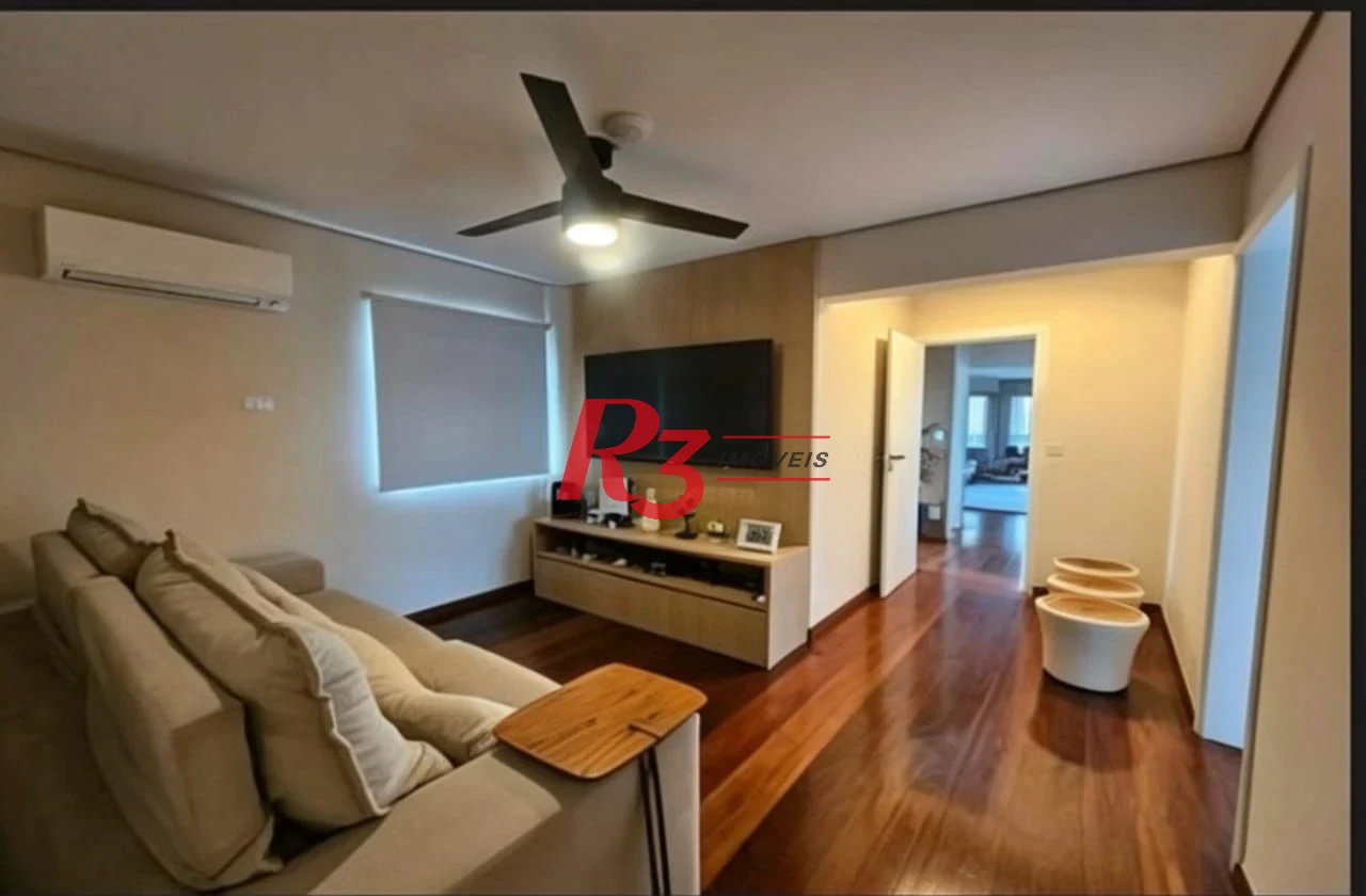 Apartamento com 4 dormitórios à venda, 252 m² - Boqueirão - Santos/SP