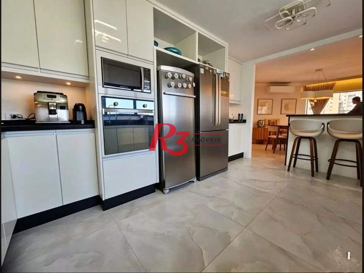Apartamento com 4 dormitórios à venda, 252 m² - Boqueirão - Santos/SP
