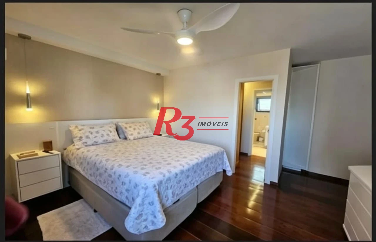 Apartamento com 4 dormitórios à venda, 252 m² - Boqueirão - Santos/SP