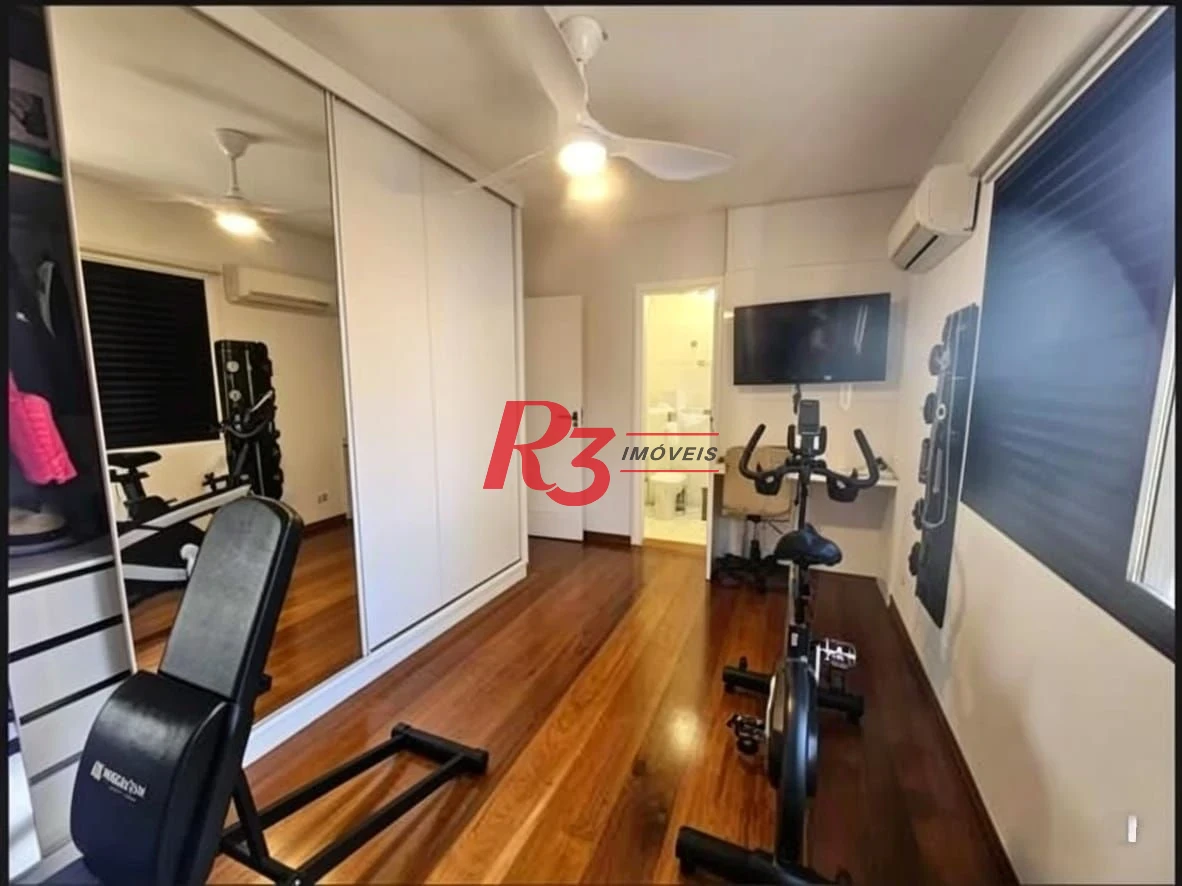 Apartamento com 4 dormitórios à venda, 252 m² - Boqueirão - Santos/SP