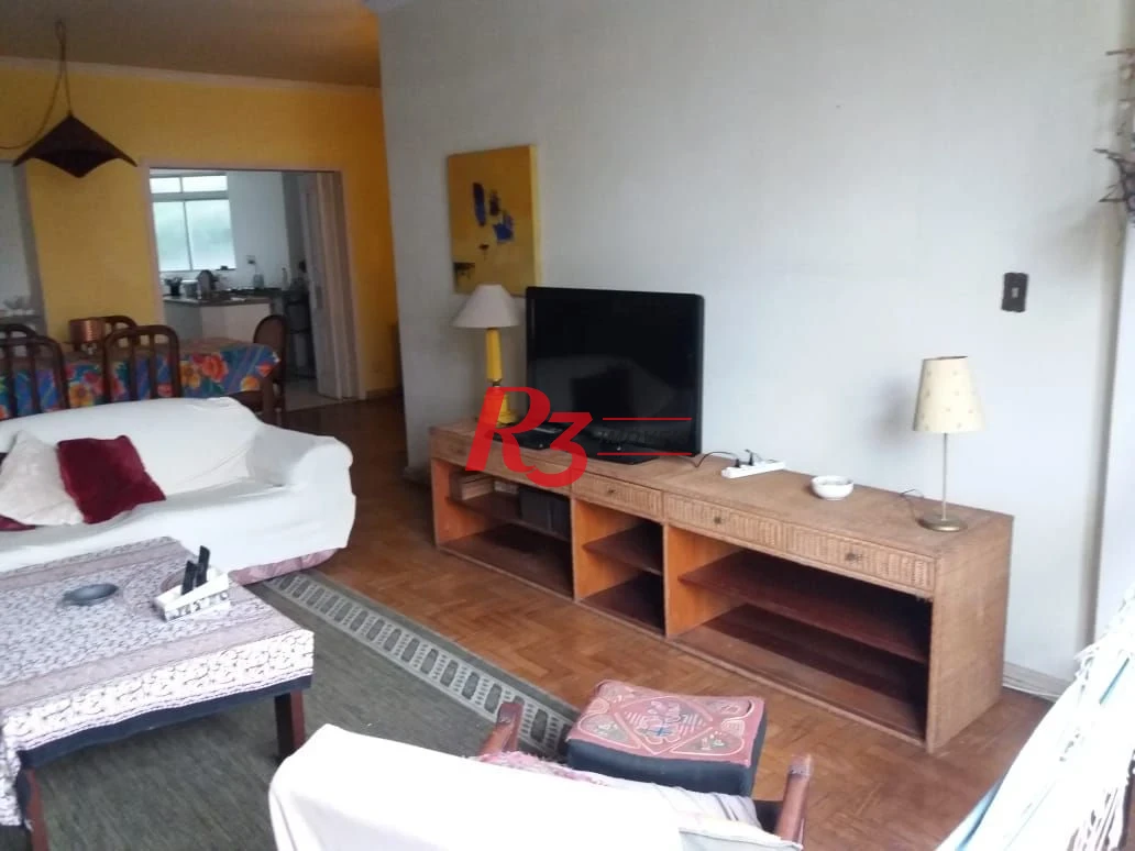 Apartamento com 3 dormitórios para alugar, 160 m² por R$ 4.600,00/mês - José Menino - Santos/SP