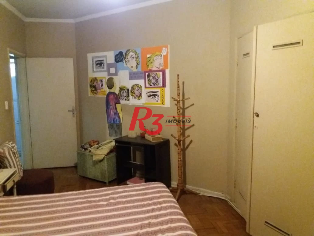 Apartamento com 3 dormitórios para alugar, 160 m² por R$ 4.600,00/mês - José Menino - Santos/SP