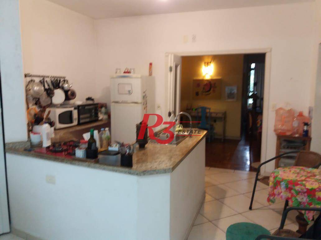 Apartamento com 3 dormitórios para alugar, 160 m² por R$ 4.600,00/mês - José Menino - Santos/SP