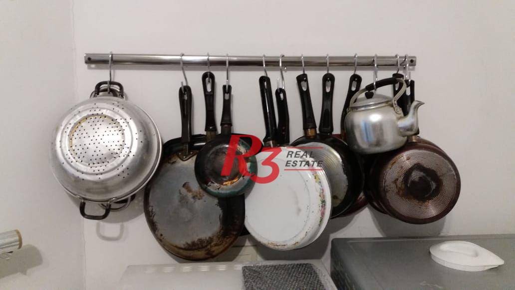 Apartamento com 3 dormitórios para alugar, 160 m² por R$ 4.600,00/mês - José Menino - Santos/SP